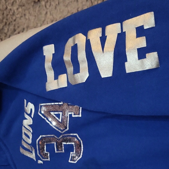 Victoria's Secret PINK Detroit Lions Football Hoodie - Picture 10 of 16